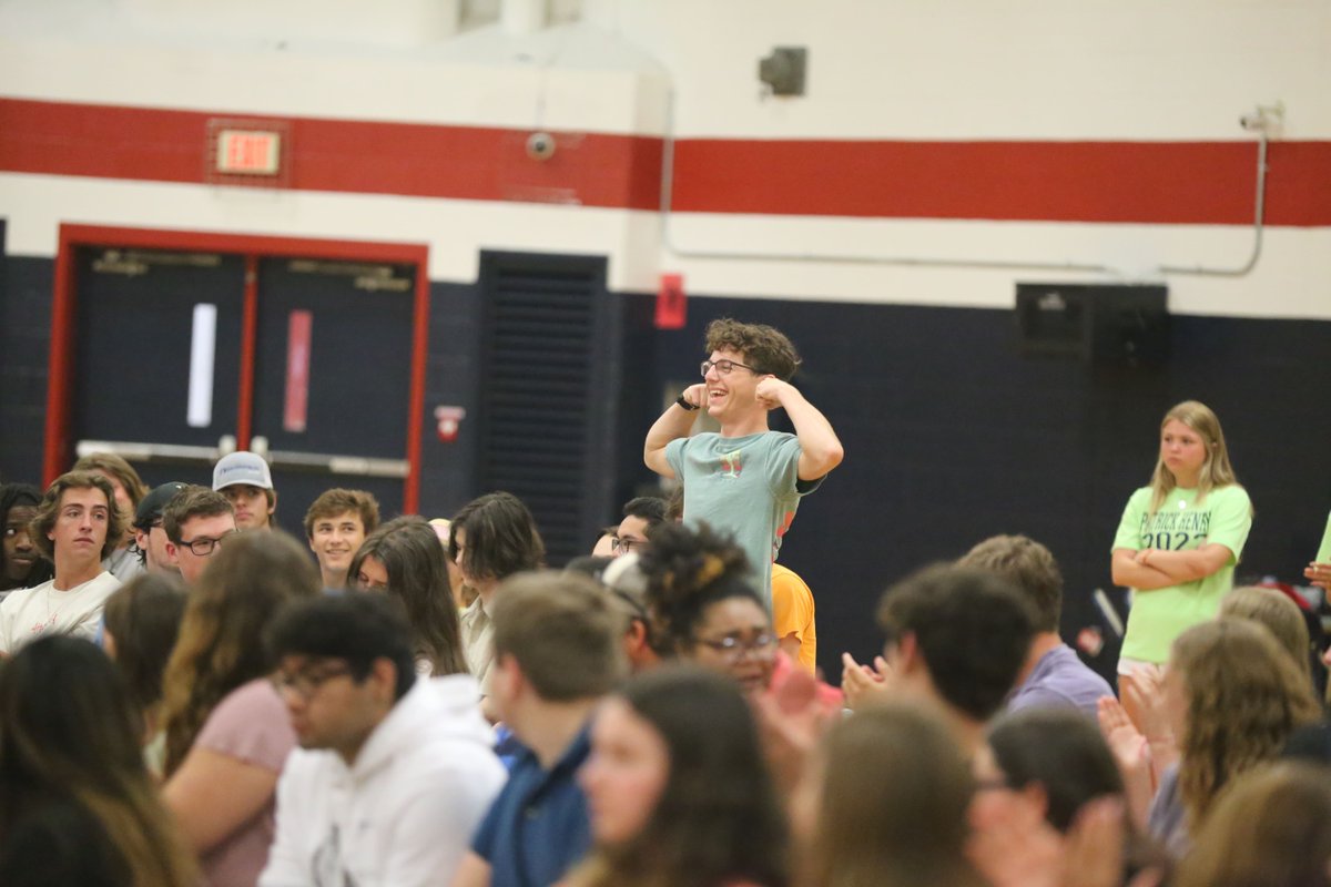 HanoverSchools's tweet photo. ALMOST THERE! Graduation is almost here and seniors at @PatriotsPhhs got a foretaste of what's to come during this morning's graduation practice! We can't wait for the real thing in just 12 days! 

#HanoverGraduates #InspireEmpowerLead #HanoverStrong #ATraditionOfExcellence https://t.co/H5f9ymoPks