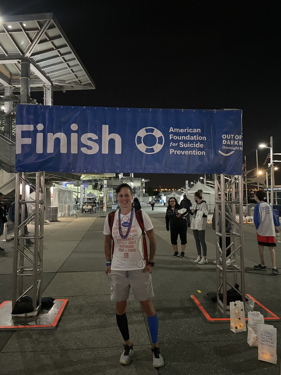 Nicole Ryan (@nicoleryan86) on Twitter photo 10th #overnightwalk in the books for the #afsp 💪🏼💙💜💚🎗🏃🏻♀️ <a href="/afspnational/">American Foundation for Suicide Prevention</a> <a href="/afspnyc/">AFSP NYC</a> <a href="/AFSPHudsonVal/">AFSP Hudson Valley</a> #SuicidePrevention 10th #overnightwalk in the books for the #afsp 💪🏼💙💜💚🎗🏃🏻♀️ <a href="/afspnational/">American Foundation for Suicide Prevention</a> <a href="/afspnyc/">AFSP NYC</a> <a href="/AFSPHudsonVal/">AFSP Hudson Valley</a> #SuicidePrevention
