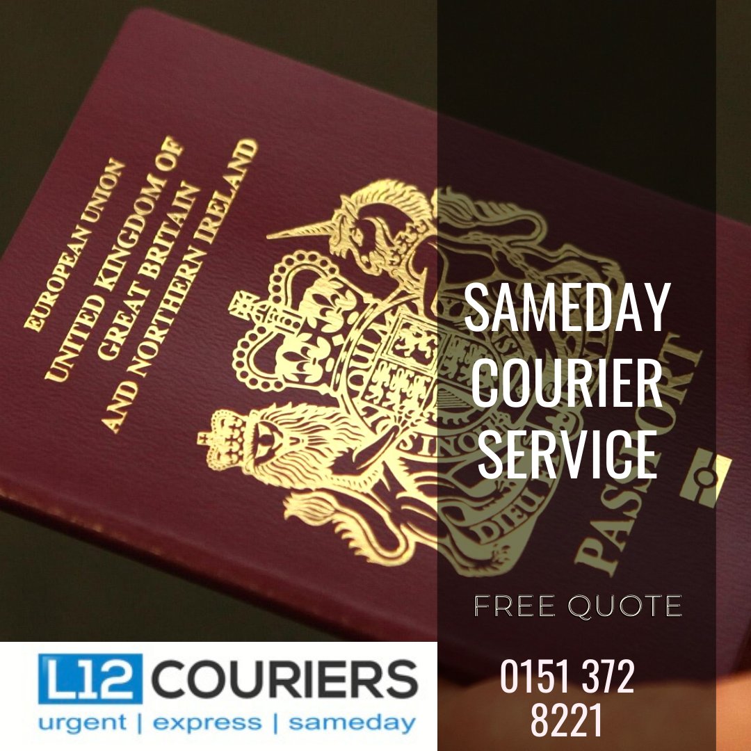 For all those #urgent #courier jobs, let us take the pressure off you. From #passports to #pallets we transport it all. L12Couriers.co.uk