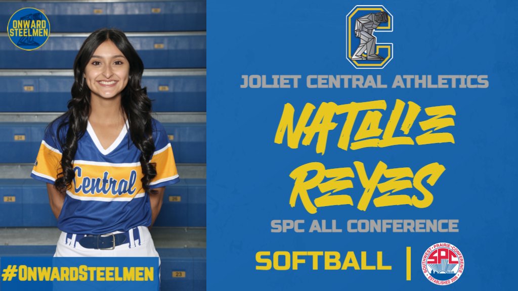 🚨SPC ALL-CONFERENCE🚨

Congratulations to Natalie Reyes, SPC All-Conference for Softball in 2022. 🔵🟡

#Onward #SteelmenEDGE

<a href="/sjhallihan/">Shad Hallihan</a> <a href="/SteelmenAP/">Steve Locke</a> <a href="/SteelmnSoftball/">Steelmen Softball</a>  <a href="/JTHS_204/">Joliet Township HS</a>