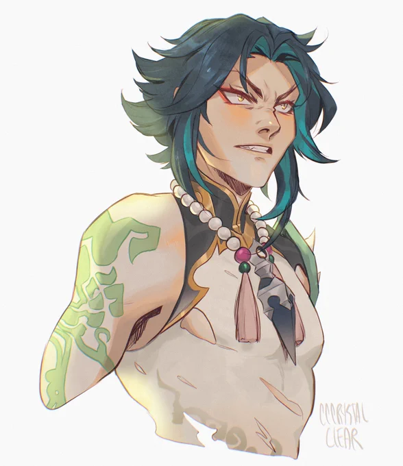 I love Xiao's design #Genshinlmpact 