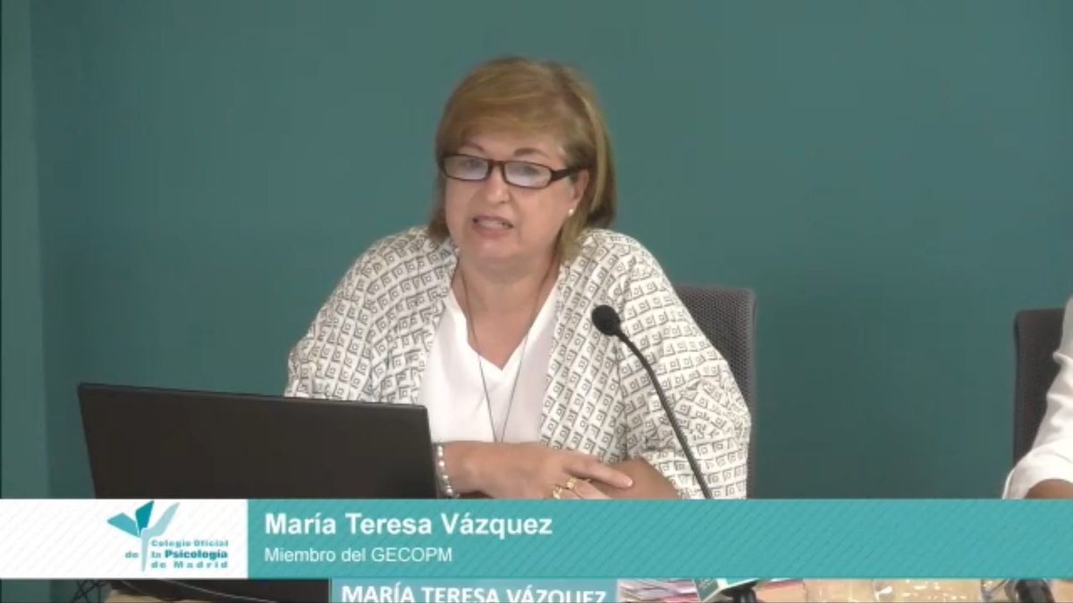 Colegio Oficial de la Psicología de Madrid tweet media