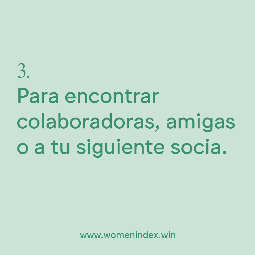 WomenIndex's tweet photo. ¡Sé parte de la comunidad más grande de mujeres profesionales en el mundo! Crea tu perfil gratuito en: https://t.co/Zww1srDZeF #SiHayExpertas https://t.co/ANgxarlpnW