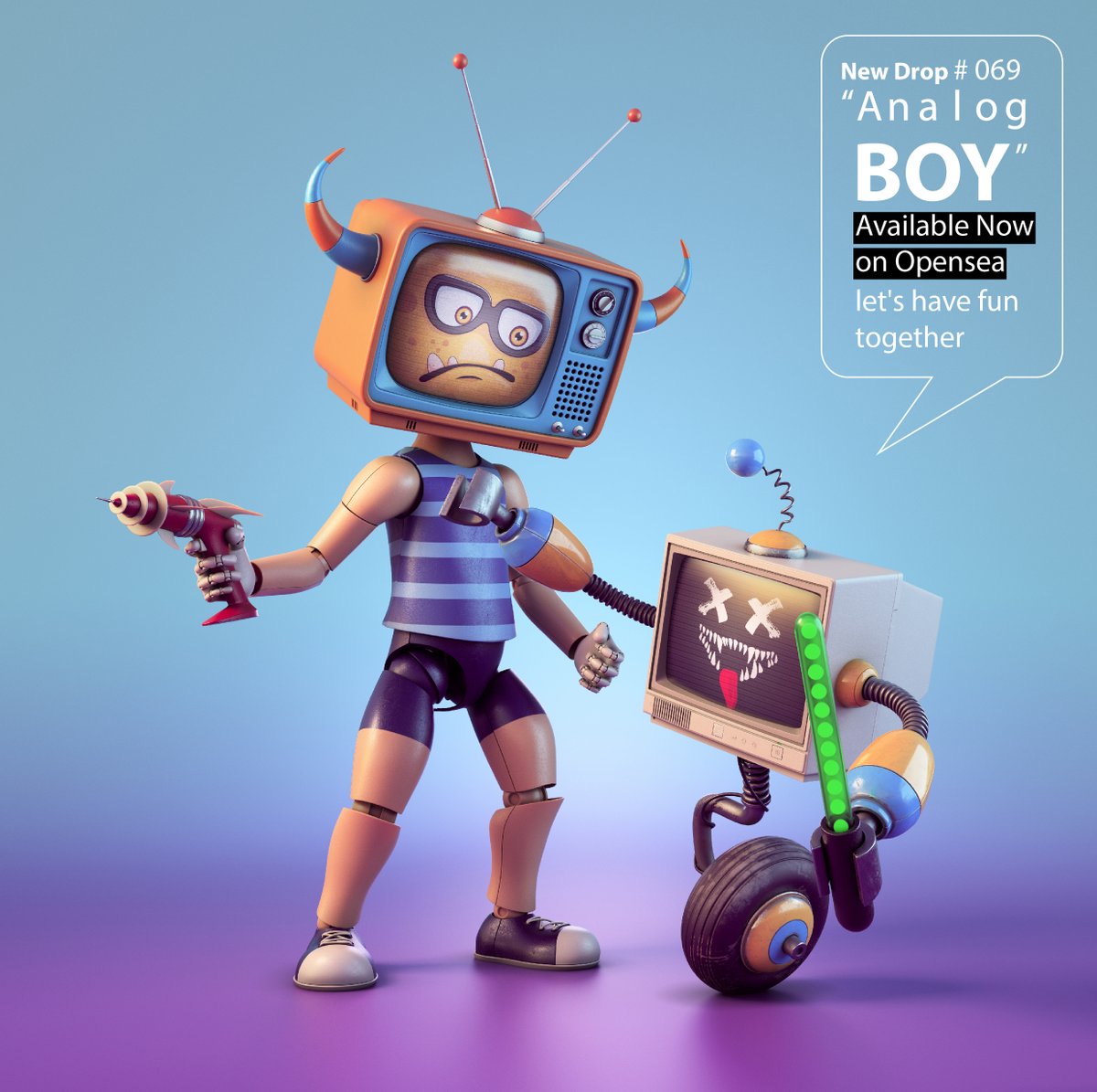 sunya119's tweet image. New Drop!! "Analog Boy" #069
on @opensea📺👾👾👾
Let's have fun together.

opensea.io/collection/ana…

#NFT #NFTS #NFTCommunity #NFTdrop #nftart #OpenSeaNTF #NFTartists #NFTcollection #NFTJPN