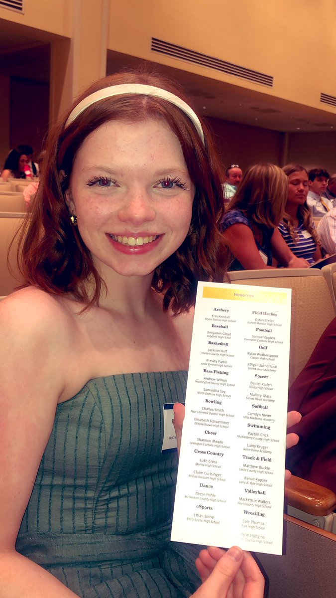 Celebrating Reese Pohle today as KHSAA Athlete of the Year in Dance!