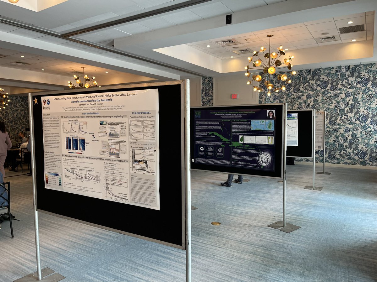 1st day of symposium on hurricane risk in a changing climate. Great mix of talks, posters, and discussions. <a href="/MS_Amlin/">MS Amlin</a>, <a href="/RMS/">Moody's - Insurance Solutions</a>, <a href="/USouthFlorida/">University of South Florida</a>, <a href="/theAAG/">American Association of Geographers</a>, <a href="/UMSoC/">UMSoC</a>