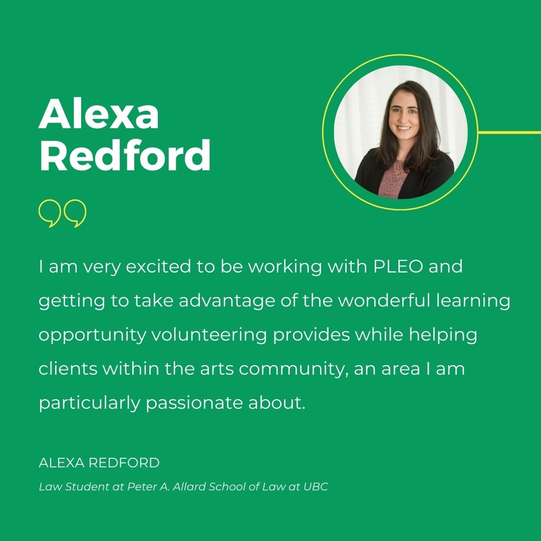 Team feature 💚 We are pleased to introduce one of PLEO's Clinic Coordinators, Alexa Redford!