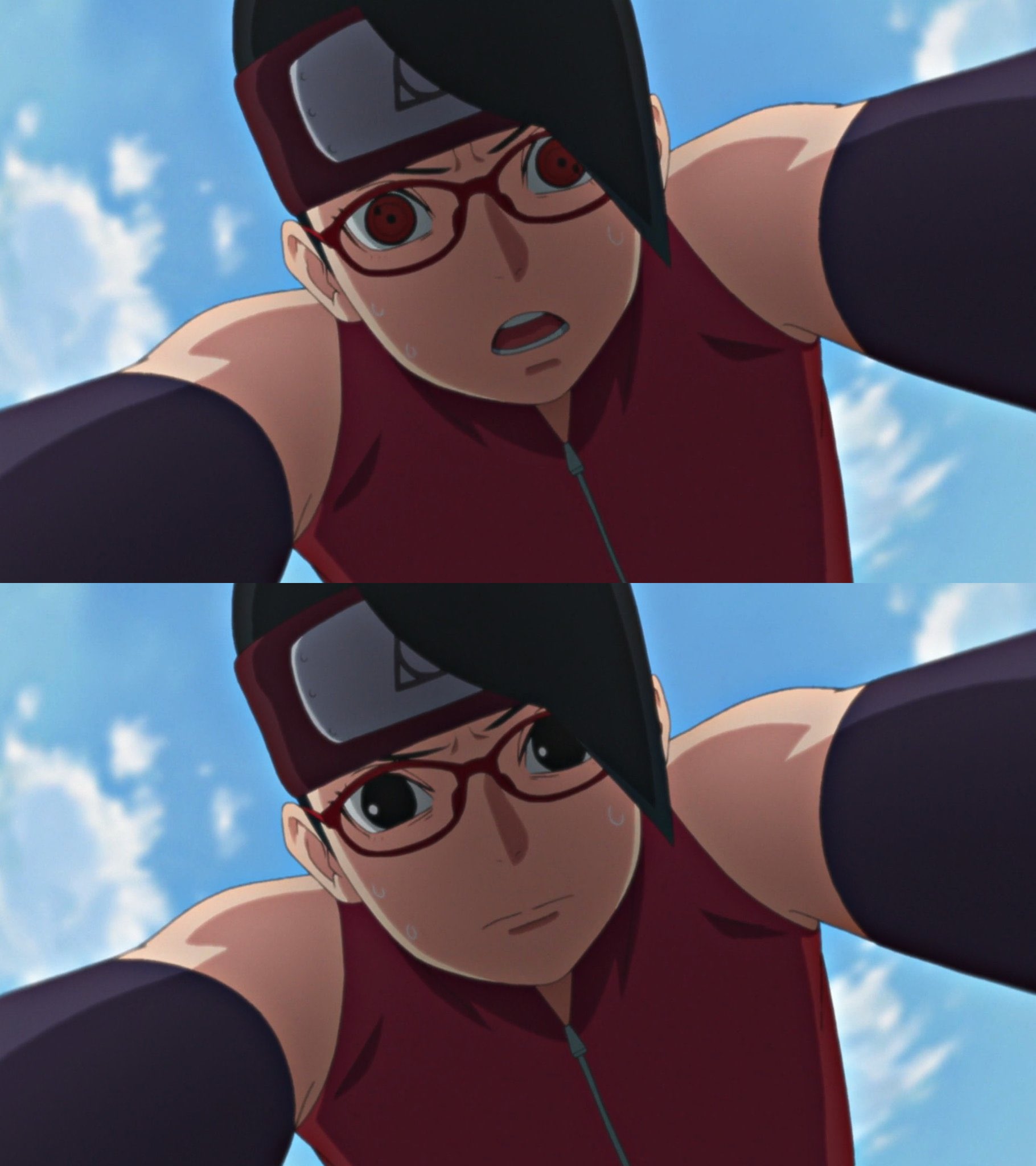 Sarada Uchiha Fights