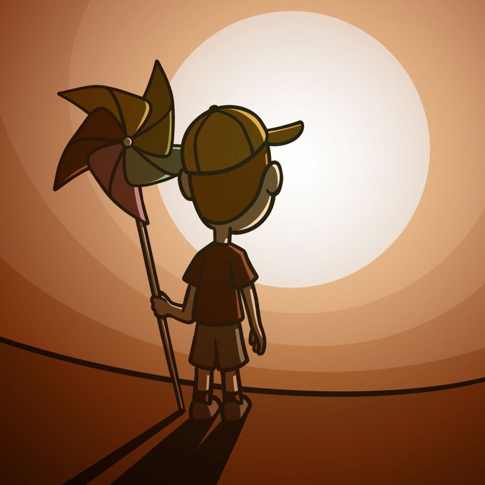 When artists team sent me this picture from our #KIDSWORLD I immediately thought of this wonderful #M3OW pfp! It's super early fam, keep on eyes <a href="/kidsworld_nft/">KIDS WORLD | FREE MINT</a> 👀