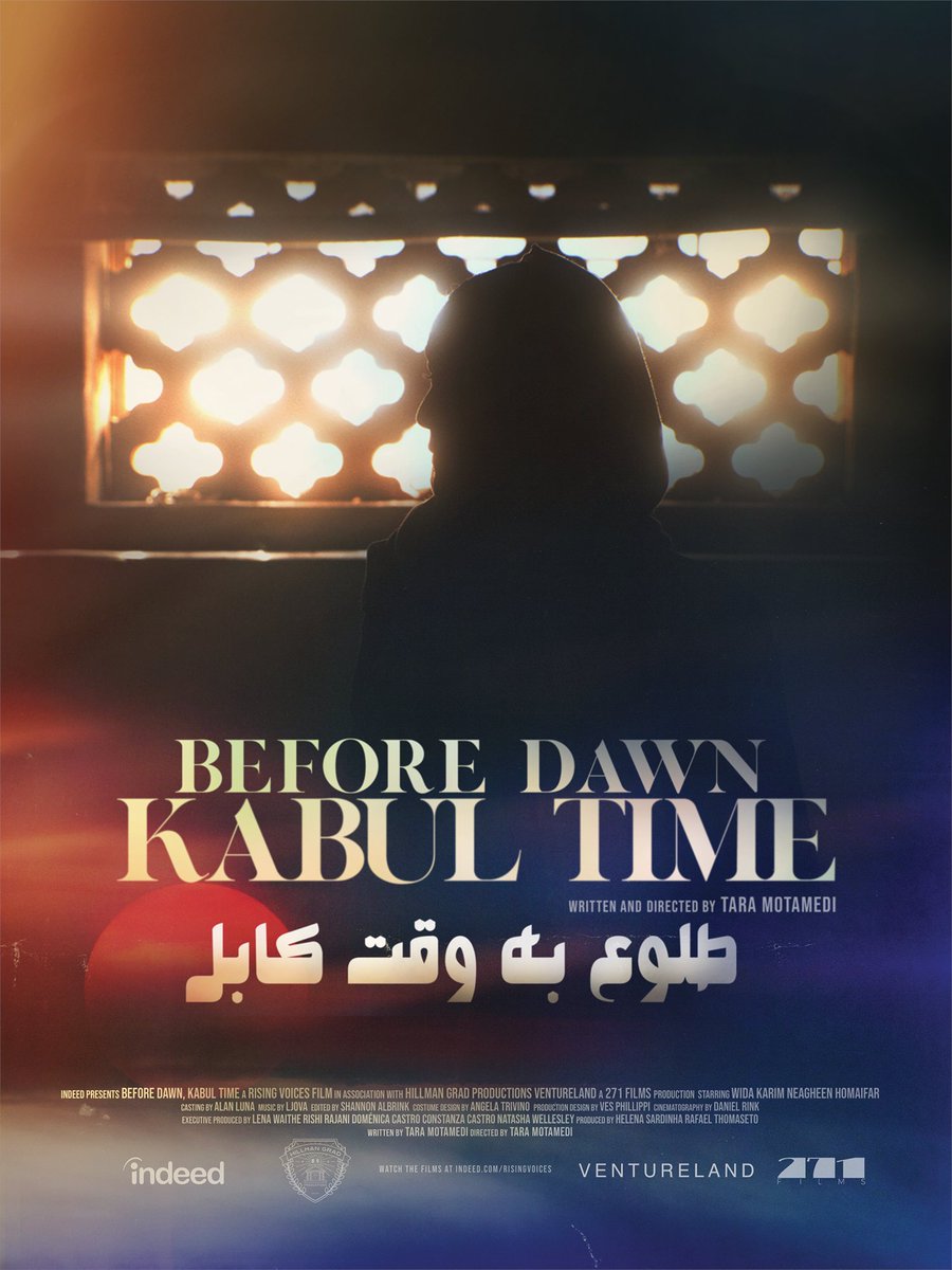 In the wake of the Americans announcing their withdrawal from Afghanistan, an Afghan prosecutor fleeing from the Taliban seeks the help of an American journalist to evacuate Kabul before the last plane departs. "Before Dawn, Kabul Time" premieres <a href="/Tribeca/">Tribeca</a>  6/15/22. #RisingVoices