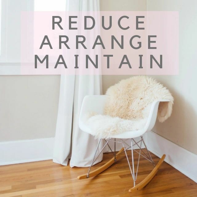 Sometimes it is that simple.

Get rid of some things. Organize it in a way that makes sense to you. Do little things each day to keep it that way. instagr.am/p/CeeV3xrL5m9/