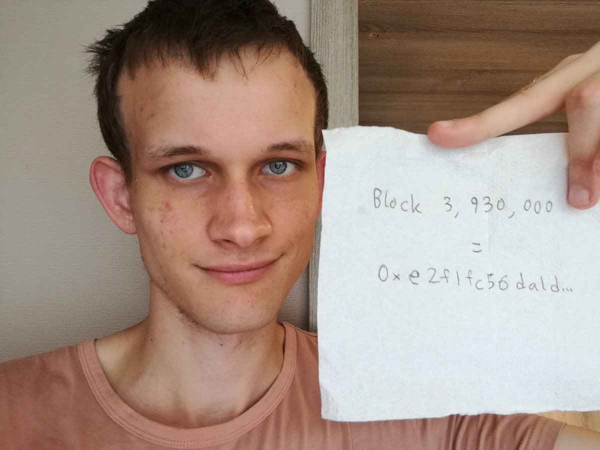 Why can't we go back to the simpler crypto days? 

Like the time <a href="/VitalikButerin/">vitalik.eth</a>  temporarily died and was forced to upload an image with the current block to prove it was indeed just a rumor. 

(Proof of Life Photo Attached)