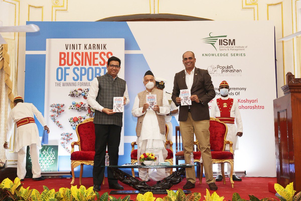 VinitKarnik's tweet photo. India’s first-ever Sports Academic book ‘Business of Sports- The Winning Formula for Success’ @info_iism @NileshMKulkarni @KShriniwasRao @gaurav_laghate @vikramsathaye @BSKoshyari @SportBusiness https://t.co/Vi6EluYg0i