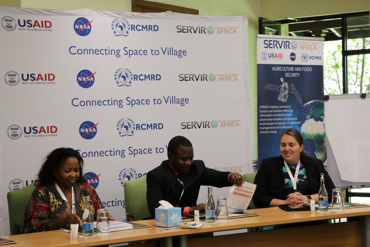 RCMRD_'s tweet photo. To begin engagements with key actors in the agricultural landscape, RCMRD through SERVIR E&amp;SA is holding a 3 day high level engagement meeting. 

#GAIINSproject https://t.co/6qz6c2ZmMA