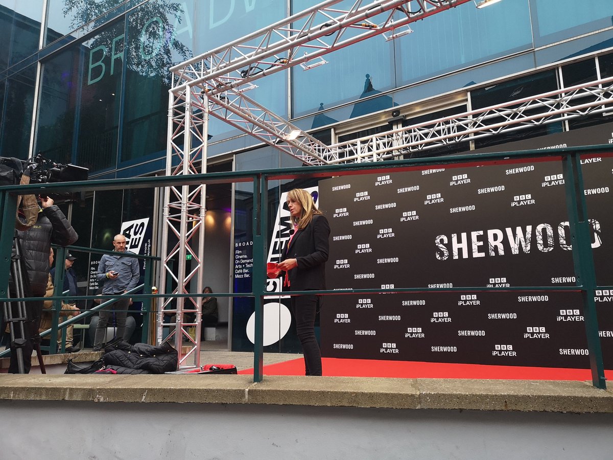 GibsonCerys's tweet photo. @BBC #SherwoodPremiere you mention policing by consent in the mining strikes of 1984, how does that translate to modern day events? https://t.co/MUwkm4zlDm