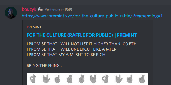 1st2Notify's tweet photo. The @nftftc (Free Mint) added an extra 0.5E to our members wallets.

The bear market is non-existent in 1st2notify!

RT for free mint luck 🤞 https://t.co/Gl9kQn1UuB