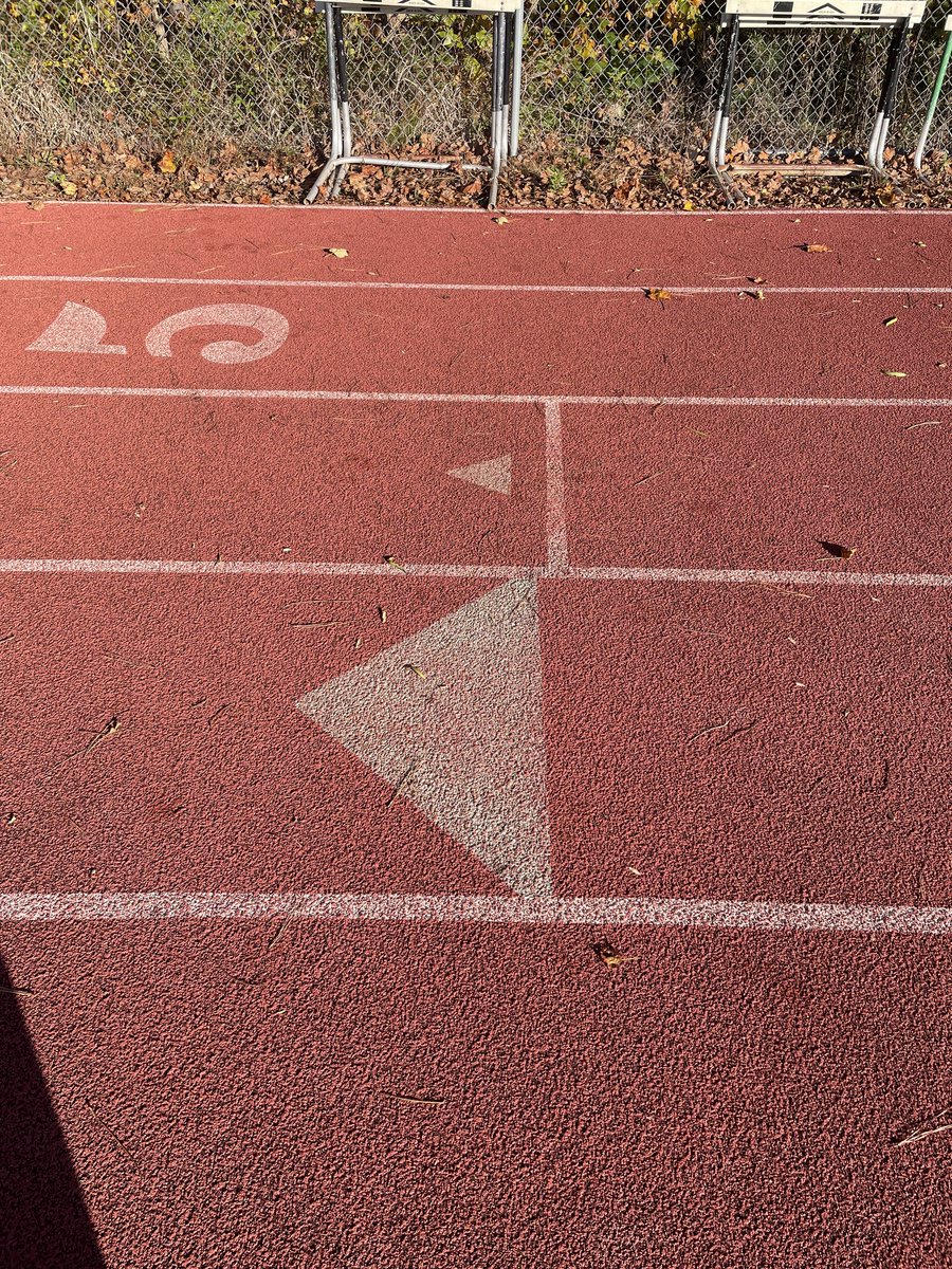 Great news for KM T&amp;F. The Cobb School District has agreed to fund the repainting of our track. No more faded lines and zone triangles.