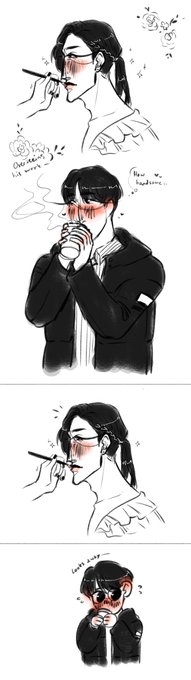 yunhwa model/manager au!!🐰🐶
they both have a crush on each but theyre also super oblivious about it (when everyone around them begs them to open their eyes) until one day sh is running away from some fans and yh is his escape and they are forced to talk about their feelings 