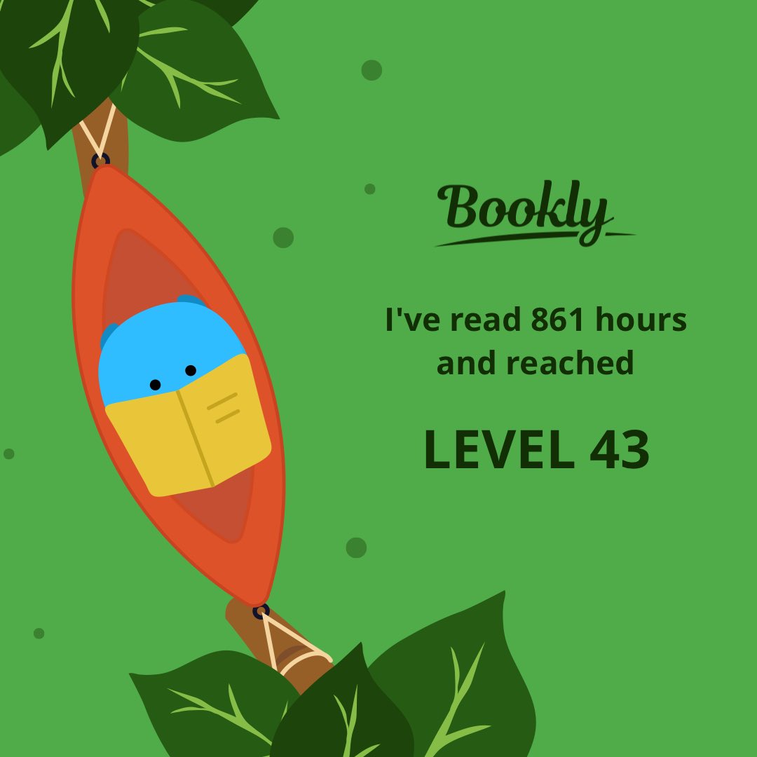 DrAgOnRN's tweet photo. I just reached level 43 by reading 861 hours in #booklyapp https://t.co/O0uKmYTzfR