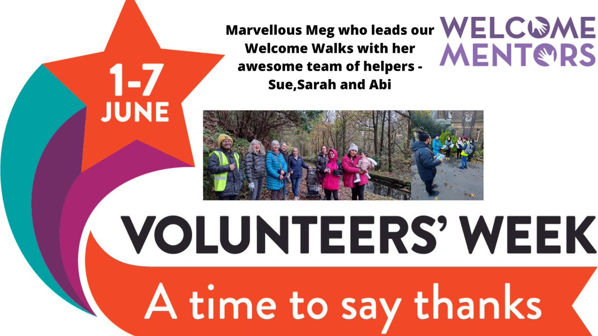 Welcome Walks ...fully led by Volunteers - they plan and take our new arrivals on beautiful walks to help improve their wellbeing, make friends and introduce them to the beautiful scenery surrounding their new homes! <a href="/MegFBlack/">Meg Black</a> <a href="/TSLVolunteering/">TSL Kirklees Volunteering</a> <a href="/TSLVolunteering/">TSL Kirklees Volunteering</a>  <a href="/kirkleeswelcome/">#Kirkleeswelcomes</a>