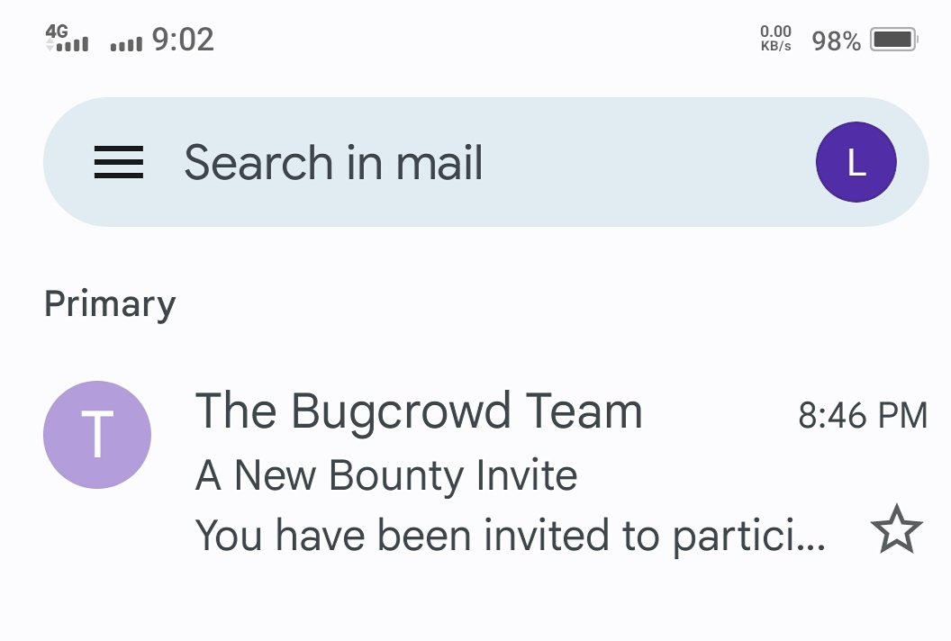 logman_0x01's tweet image. My first ever private invitation
Super excited 😁 @Bugcrowd