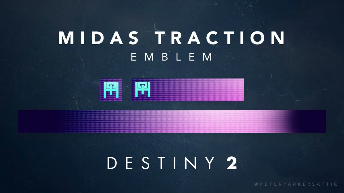 thedestinyshow's tweet photo. To celebrate 9,777 followers, we're doing a #Giveaway for a shiny rare Midas Traction emblem in Destiny 2. 🔥

Enter to win: 

💠 Follow us @thedestinyshow 
💠 Like &amp; Retweet this

1 winner picked on 06/09 after the podcast.

#Destiny2 #destinythegame #TheDestinyShow 💠 https://t.co/Mm0TRxAq0j