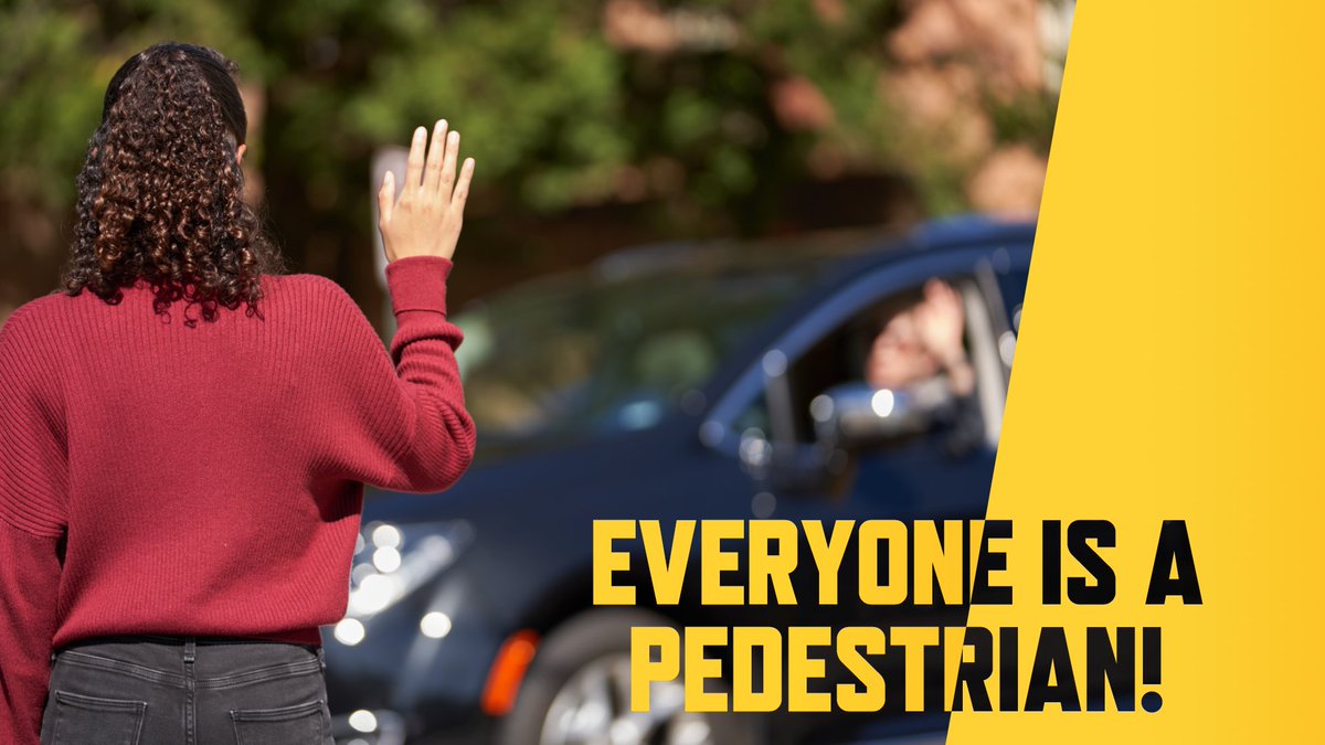 Pedestrians: “Motorists should obey the speed limit!”

Motorists: “Pedestrians should look before stepping into the street!”

They’re both right. By working together, we can make the road safer for everyone. #PedestrianSafety