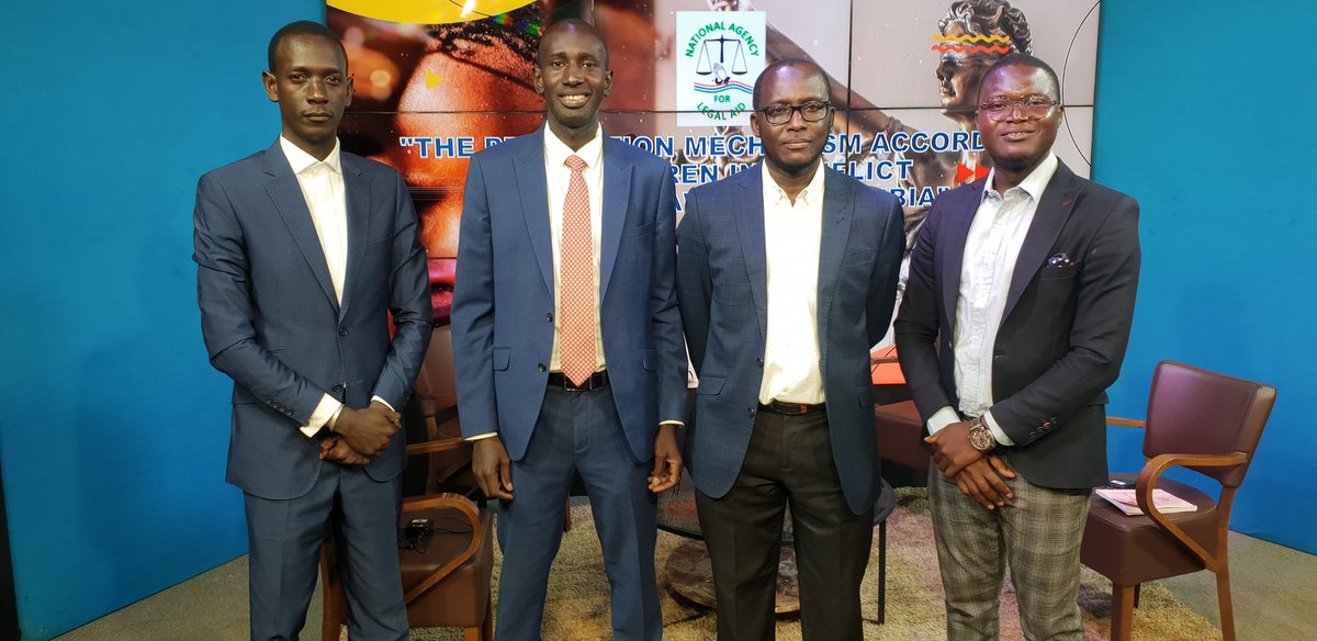 The Head of <a href="/CLS_org/">Centre for Legal Support</a>, @skjobe_esq joined a panel discussion on "the protection mechanisms accorded to children in conflict with the law in The Gambia" on the invitation of the National Agency for Legal Aid (NALA).