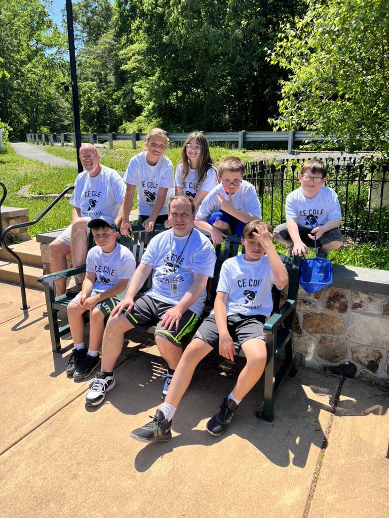 CoolColeMuhls's tweet photo. Today, a group of C E Cole representatives released the trout we have been raising in the office into Antietam Lake. Check out the video of our live stream here:

https://t.co/nhrCwtEIUM

@muhlsd https://t.co/nAwR99zrxP