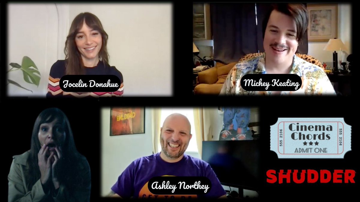 ashley_northey's tweet photo. Ticked off another box from my wish list today after speaking to the lovely @jocelindonahue about the upcoming @Shudder release #Offseason.
I also had the absolute pleasure of speaking to the films enthusiastic director #mickeykeating.
Interviews to follow @CinemaChords https://t.co/gW6vEgO4MP