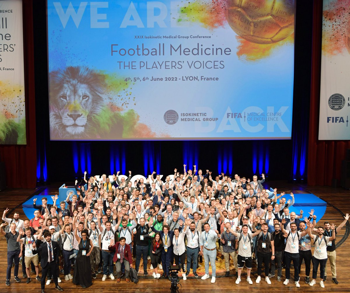 🧠🔥 WHAT A CONFERENCE!🤯💥All good things must come to an end, but we'll be back 💪💥💥💥 #isokineticconference #excited #Lyon2022 #isokinetic #instaLyon #onlyLyon #monlyon #footballmedicine #igersLyon #sportsconference #sportsmed #sportscience