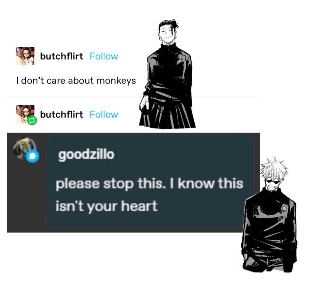 #1 gojo stan tweet media