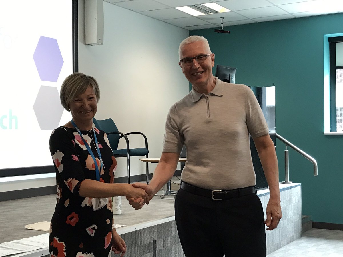 Privileged, humbled and inspired - very warm words from Chief Medical Officer <a href="/NCAlliance_NHS/">Northern Care Alliance NHS Foundation Trust (NCA)</a> Dr Chris Brooke’s for our speakers <a href="/angeline_price/">angeline price</a> and Beth Kilmartin . He is passionate about evidence and research based practice is essential to the 1.2 million people we serve