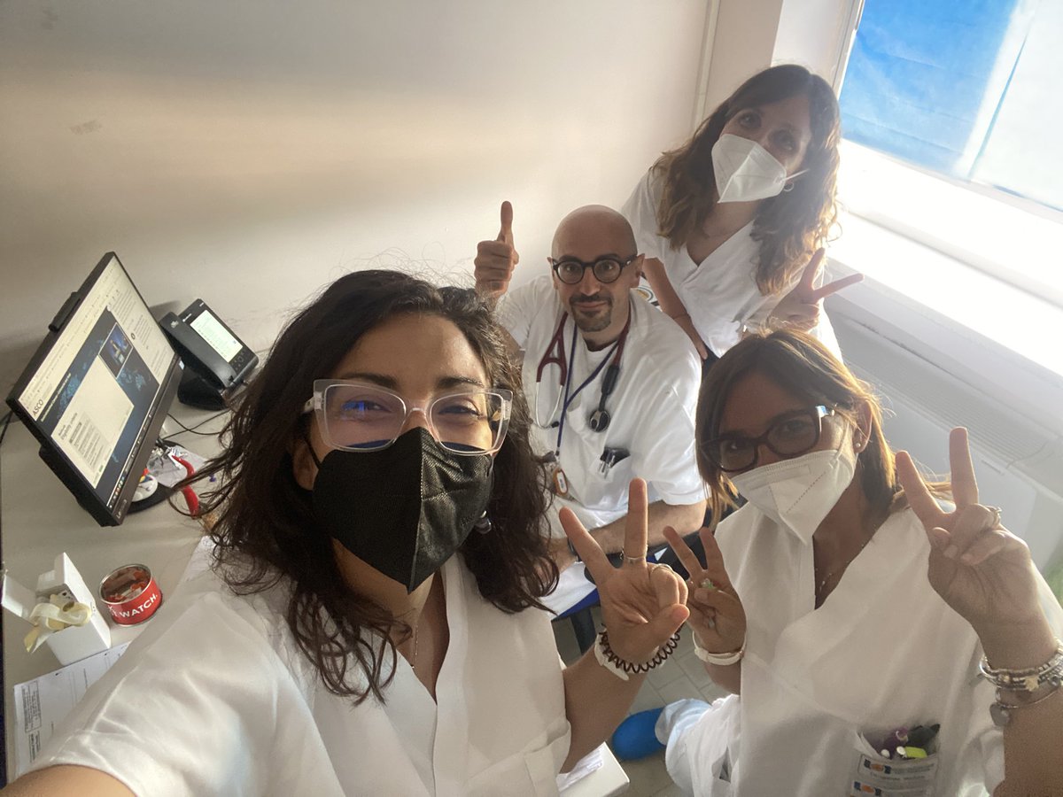 clacardone's tweet photo. 📢 GI staff @istitutotumori waiting for
#IMPROVEstudy #ASCO22 abs.3503
👇
Intermittent vs continuous FOLFIRI/PANITUMUMAB as 1line for pts with RAS/BRAF wt mCRC
❓#stopandgo for #antiEGFR: yes or no? Can't wait for the #OralAbstractSession #mCRC https://t.co/kAuQe21FQH