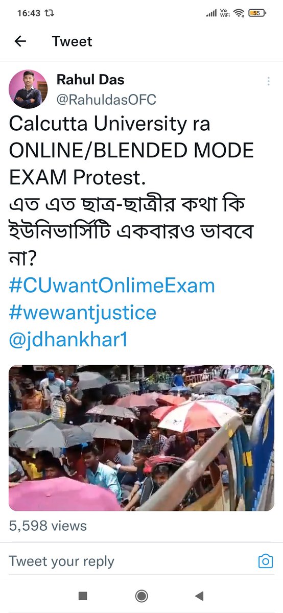 ShatabdiBhanda1's tweet photo. #CUDemandsOnlineExam https://t.co/ps9rjPlGJI