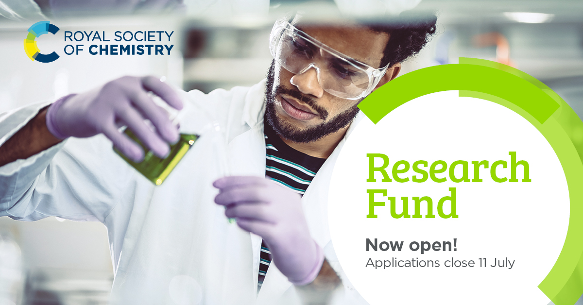 Royal Society of Chemistry on Twitter "How could £4,000 progress your