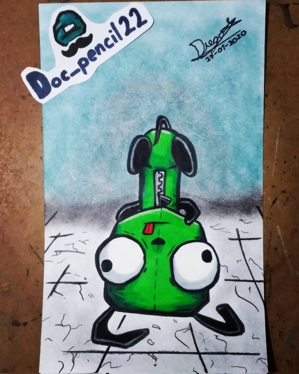 EldocPencil's tweet photo. GIR
Cartoon: Invasor Zim 
#Nickelodeon #cartoon #drawing #dibujos #invasorzim #draw #doc_p https://t.co/9S0vP39gEH