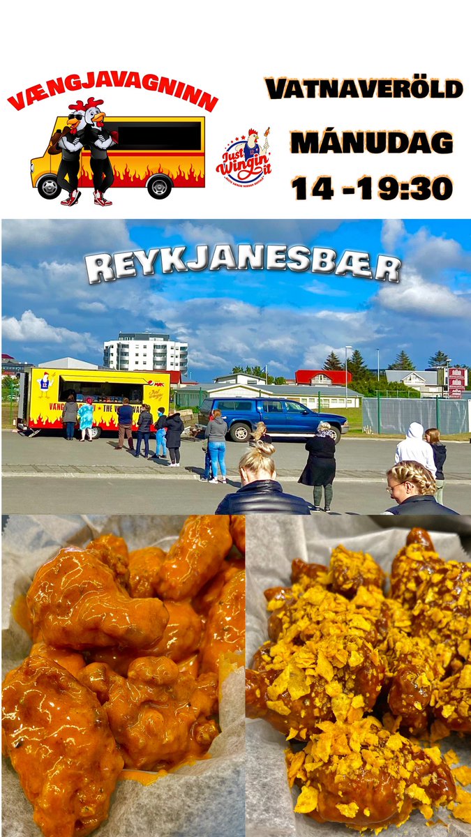 Open today in Keflavik! 
Open until 19:30!