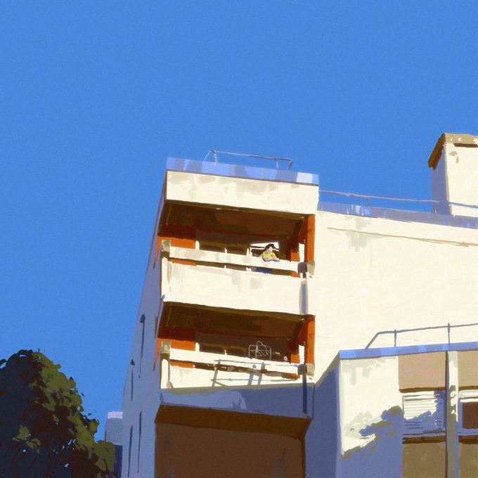 「balcony day」 illustration images(Latest)
