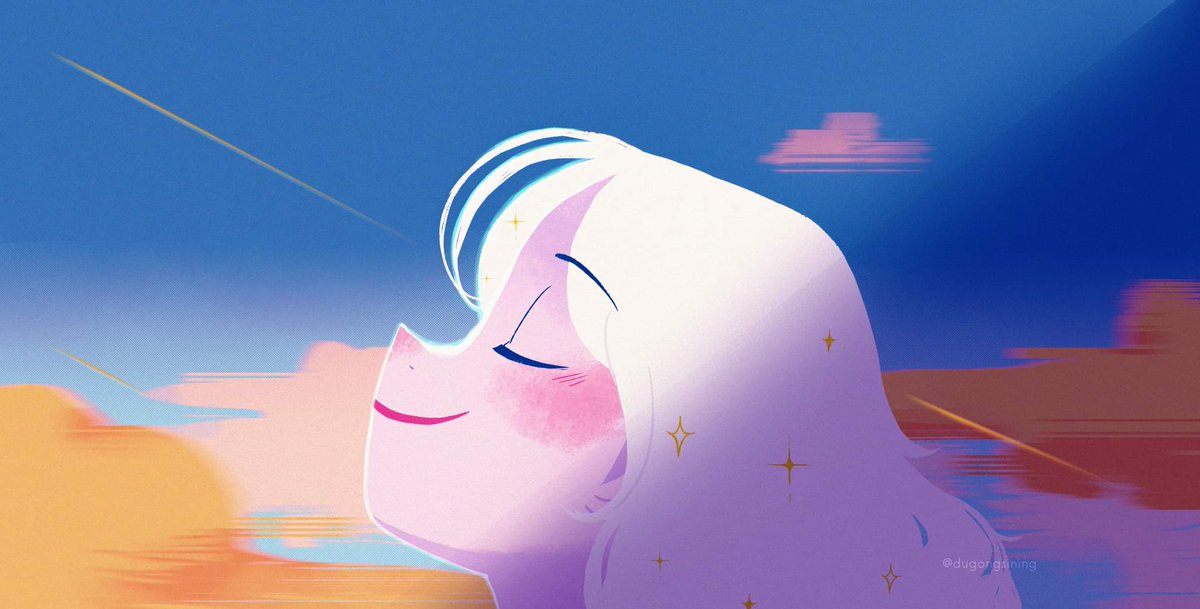 dugongsining's tweet photo. Something quick for the month of june 🌈 https://t.co/WhdNE52FT3