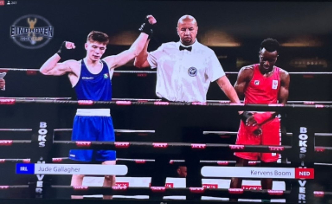 ericdonovanbox's tweet photo. Gold medal for @JudeGallagher2 and another brilliant performance at the #EindhovenBoxCup Congratulations champ 👏🏽🙌🏽 https://t.co/eNlBHGu0Bz