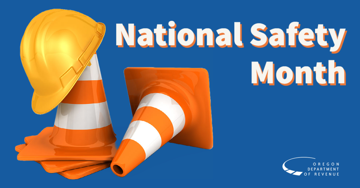 Oregon Revenue Dept. on Twitter "Join the National Safety Council in