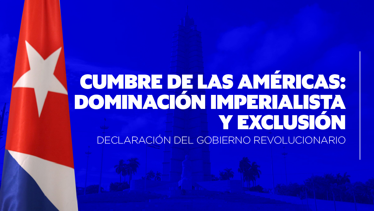 BrunoRguezP's tweet photo. Pdte @DiazCanelB anunció no participaría en Cumbre de Los Ángeles. Era firme decisión de #Cuba si TODOS no recibían invitación en pie de igualdad. El evento ya es un fracaso neoliberal y monroista que aísla y desconecta a EEUU de #NuestraAmérica. Se conocen presiones y chantajes. https://t.co/1CpC2q2eJ8