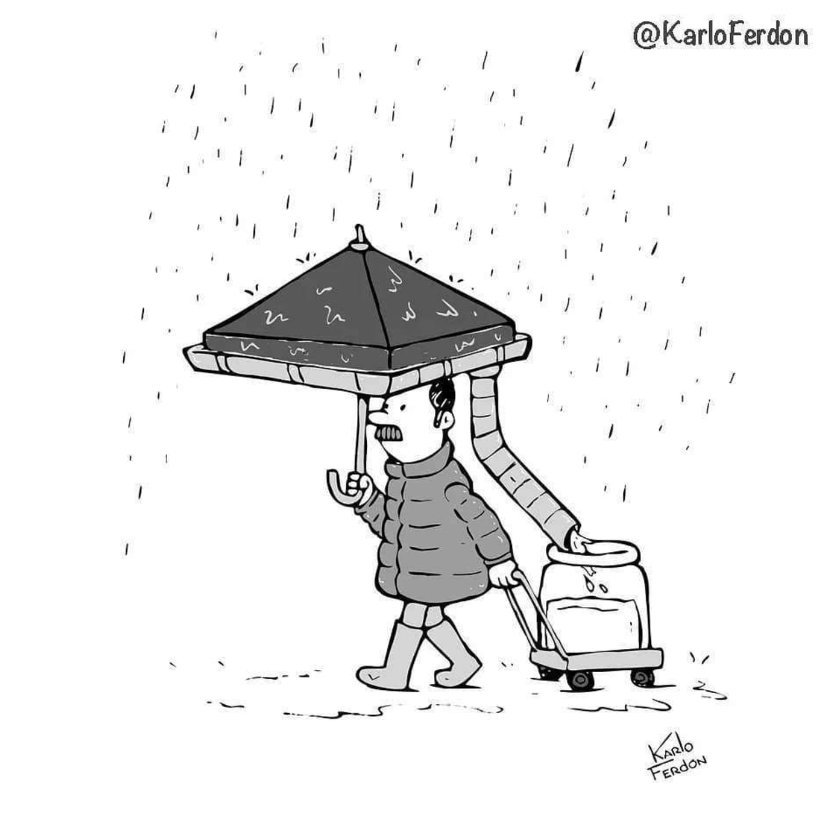 TheAutoSpout's tweet photo. Honestly this may be the only time when you probably don't need an AutoSpout... 
Credit to @karloferdon

#karloferdon #autospout #homeimprovement #downspout #downspoutextension #rainyseason #homehack #gutters #homeproducts #rain https://t.co/TxjJJAlkOB