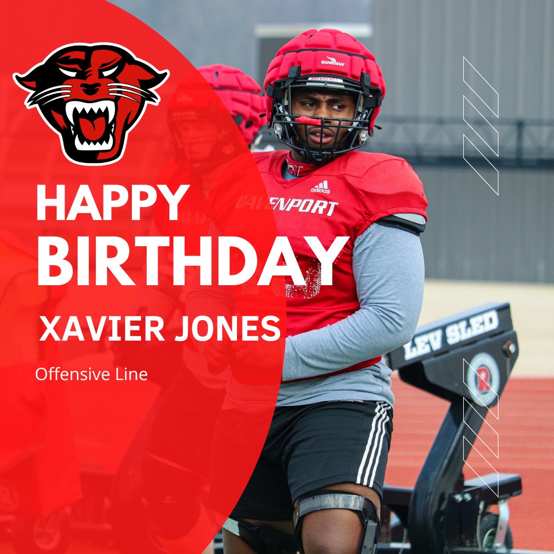 Happy birthday - Xavier Jones

#DUFB22 🐾 | #WIN