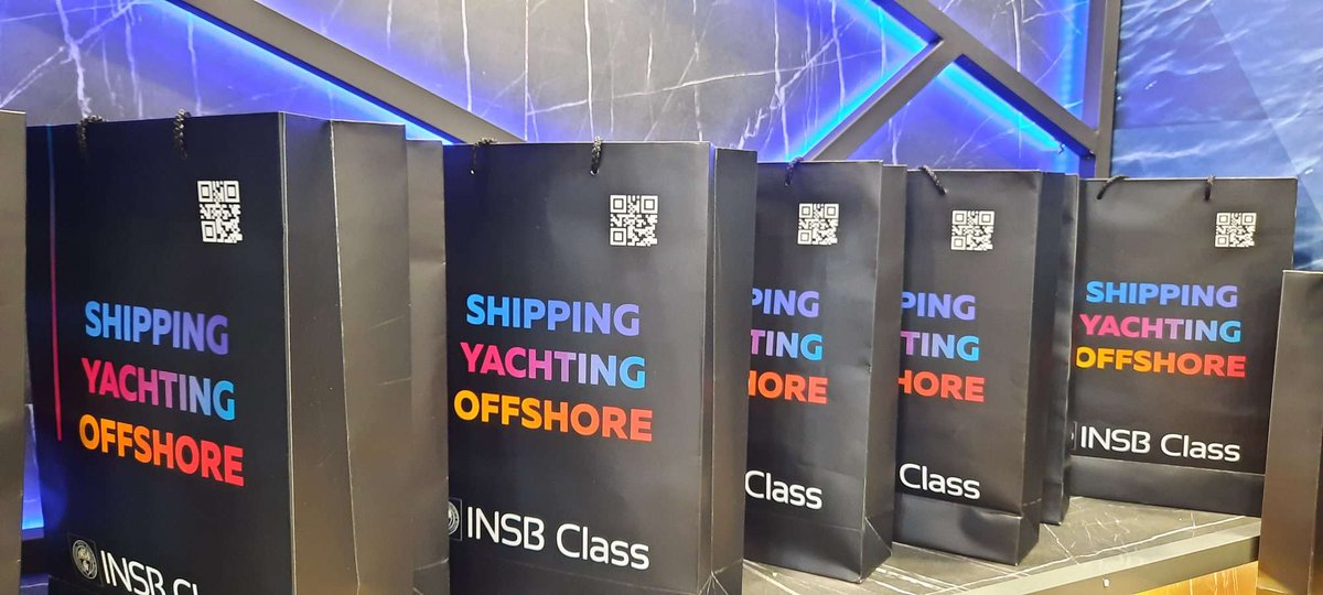 INSBClass's tweet photo. All set at #INSBClass stand No. 2.309 for the grand opening of #Posidonia2022! Stop by and say hello to our officials. #ClassificationSociety #Yachting #Shipping #Offshore https://t.co/1aTWGbt2ee