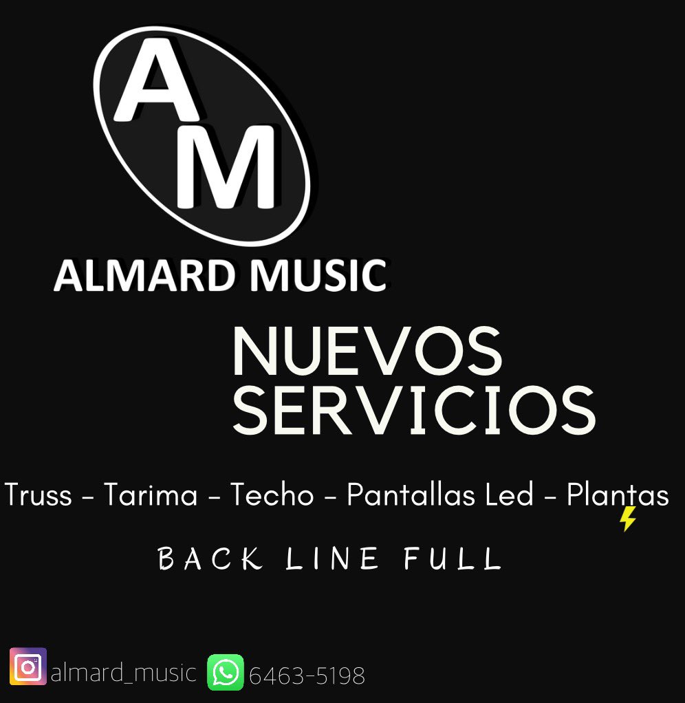 AlmardMusic's tweet photo. Sonido y más https://t.co/uzwQp5eflL
