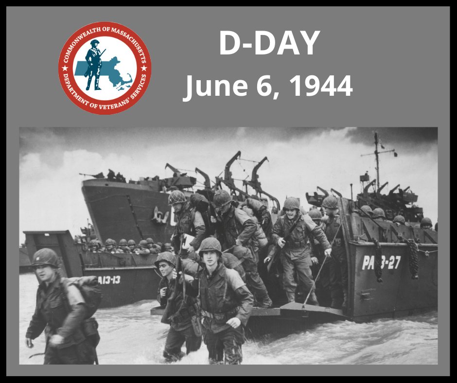 MassEOVS's tweet photo. On the beaches of Normandy 78 years ago today, US &amp; allied forces launched Operation Overlord, known as #DDay, a campaign which liberated Western Europe from Nazi occupation. We honor the servicemembers who fought on this fateful day and remember their sacrifice. 
#DDay78 https://t.co/l227ybKO0s