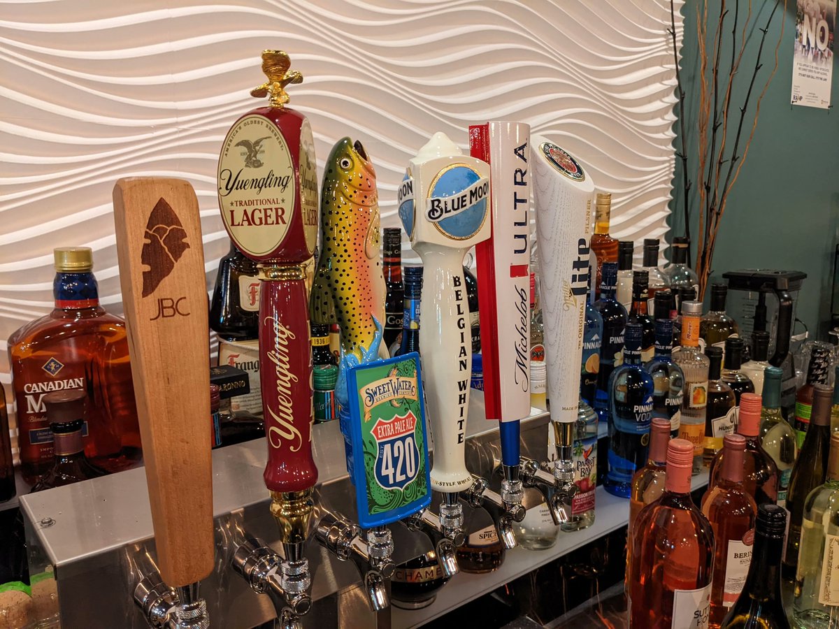 JuniataBrewing's tweet photo. BLUEGILLS in Alexandria opens today!  Early reviews from the soft open are GREAT and with a tap list that starts off like this, it can't go wrong!

Best of luck!  Stop down for some great beer and great food! https://t.co/1rP5WxAltL
