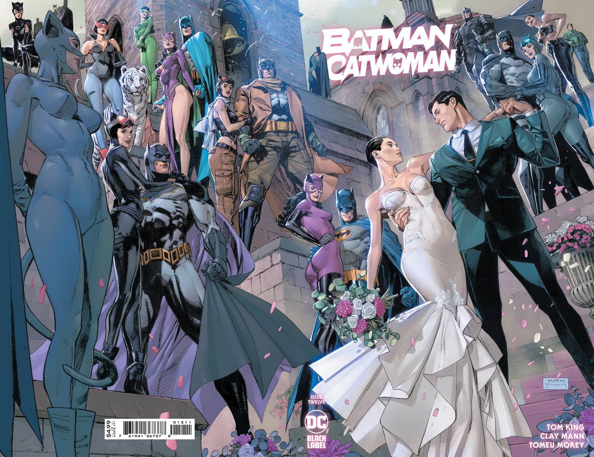 Full cover for Bat/Cat 12 by <a href="/Clay_Mann_/">CLAY MANN</a> and <a href="/tomeu_morey/">Tomeu Morey</a>. Stunning and out very soon.